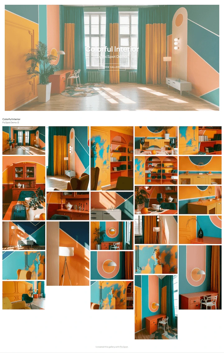Colorful Interior