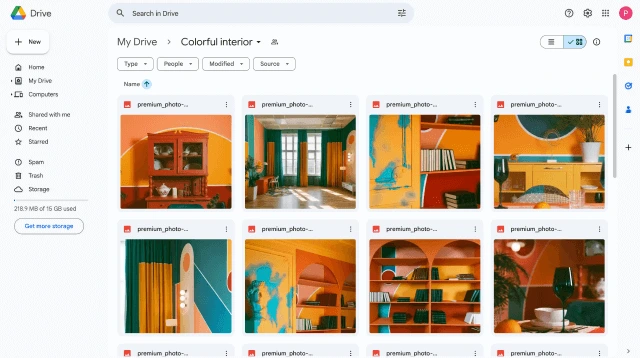 1. Upload your images to Your Own Google Drive.